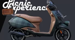 TVS Callisto Astro Picnic Experience : Skutik Unik dengan Lampu Depan ala Vespa