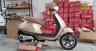 Lariz LV : Motor Listrik Retro yang Ekonomis dan Bergaya