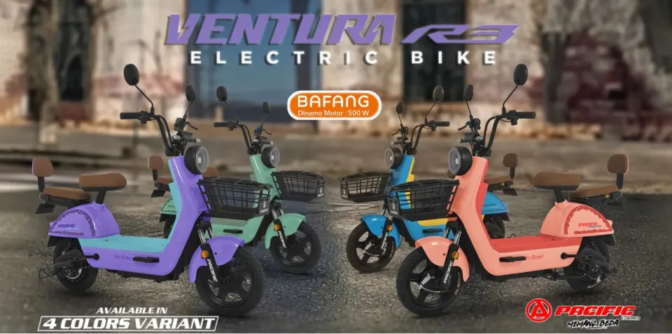 Pacific Ventura R3 : Sepeda Listrik Stylish dengan Performa Unggulan dan Fitur Canggih Pacific Ventura R3 : Sepeda Listrik Stylish dengan Performa Unggulan dan Fitur Canggih