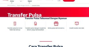 Trik Mudah Transfer Pulsa Antara Pengguna Telkomsel