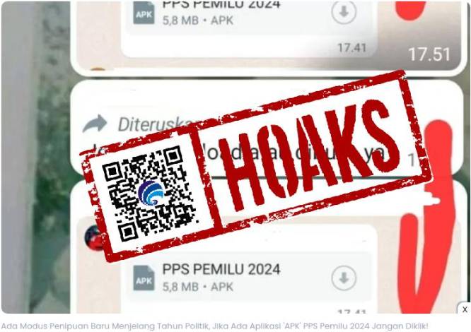 Waspada Penipuan : Data TPS Pemilu 2024′ di WhatsApp, Bisa Menguras Saldo Rekening Waspada Penipuan : Data TPS Pemilu 2024′ di WhatsApp, Bisa Menguras Saldo Rekening