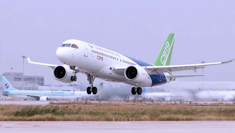 Mengudara Kembali : C919, Pesawat Canggih Buatan China Siap Goyang Persaingan dengan Airbus dan Boeing Mengudara Kembali : C919, Pesawat Canggih Buatan China Siap Goyang Persaingan dengan Airbus dan Boeing