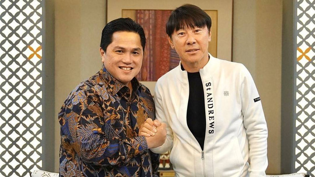 Erick Thohir: Dampak Positif Shin Tae-yong bagi Sepak Bola Indonesia