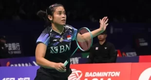 Gregoria Tunjung Melangkah dengan Mantap: Kemenangan Gemilang di 32 Besar Indonesia Open 2024