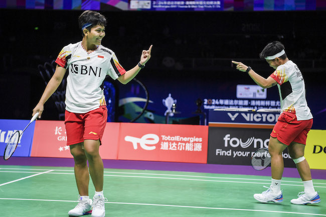 Indonesia Open 2024: Apri/Fadia Unggul atas Pasangan Thailand dalam Pertarungan Sengit