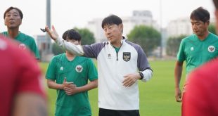 Shin Tae-yong Ajak Timnas Indonesia Hadapi Irak Tanpa Takut Meski Beda Peringkat FIFA